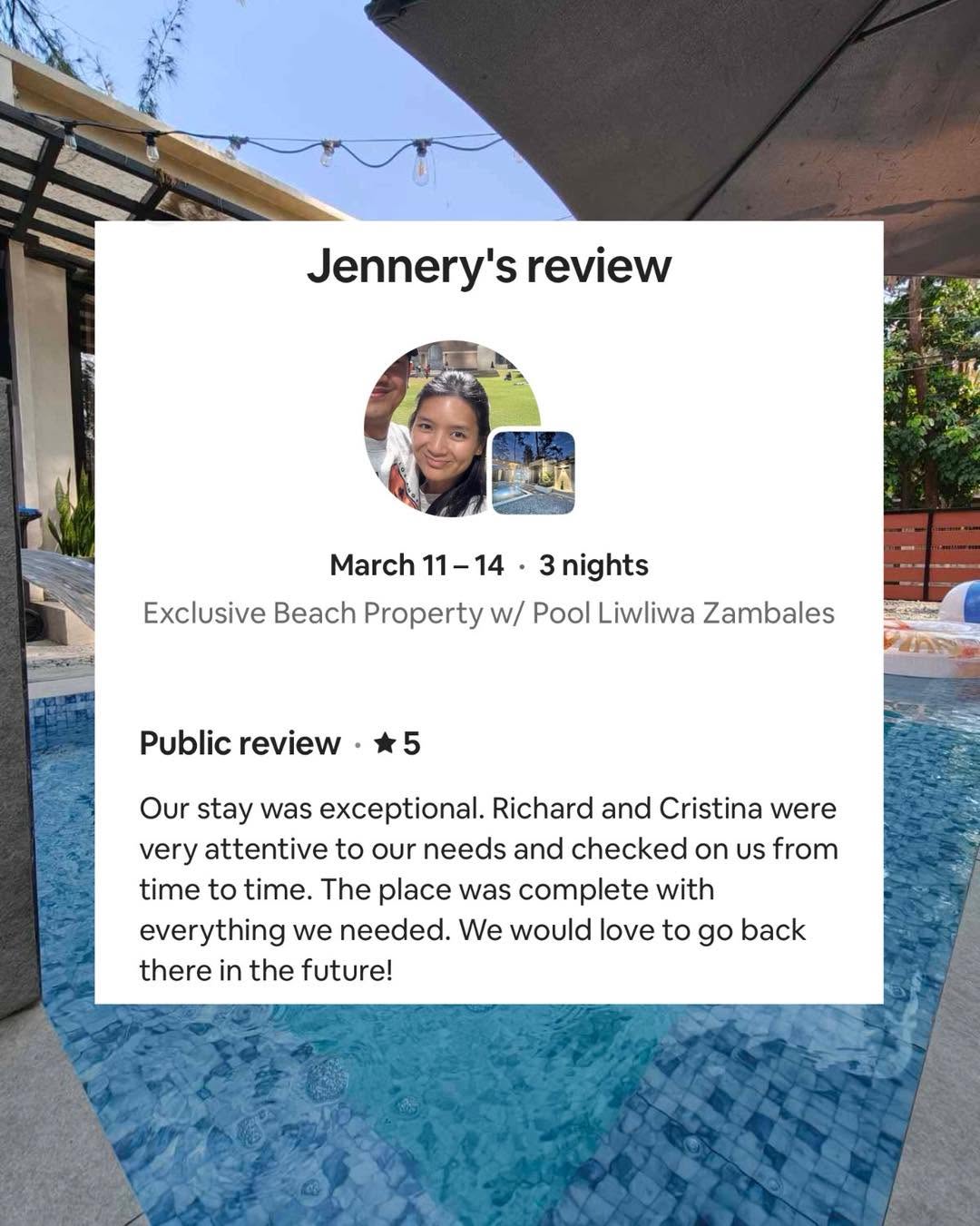 Guest Jennery's post from Lubáy Villas